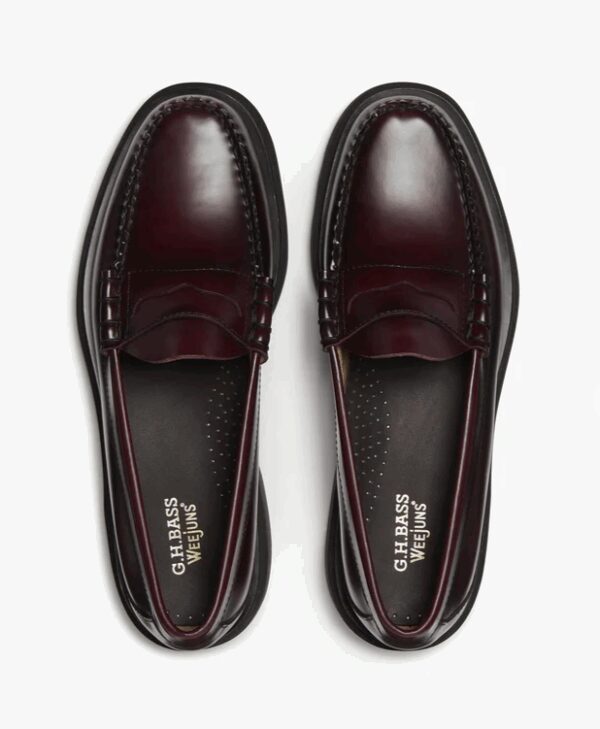 GH BASS – MOCASSINO  BORDEAUX