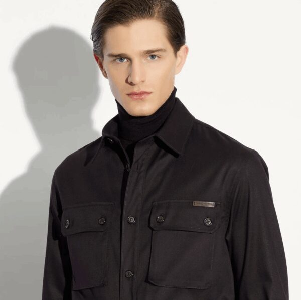 PAOLO PECORA MILANO – OVER SHIRT  MORO