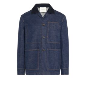 PAOLO PECORA MILANO – GIUBBOTTO DENIM INDACO