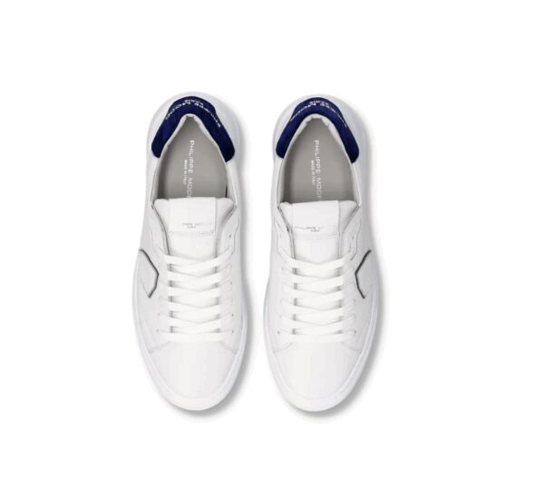PHILIPPE MODEL – TEMPLE PELLE BIANCO BLU