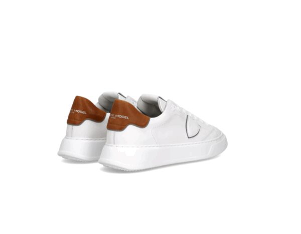 PHILIPPE MODEL – TEMPLE PELLE BIANCO  COGNAC