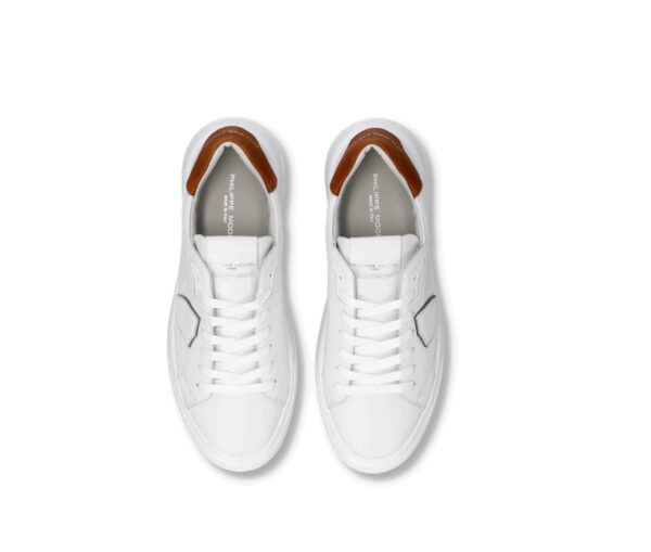 PHILIPPE MODEL – TEMPLE PELLE BIANCO  COGNAC
