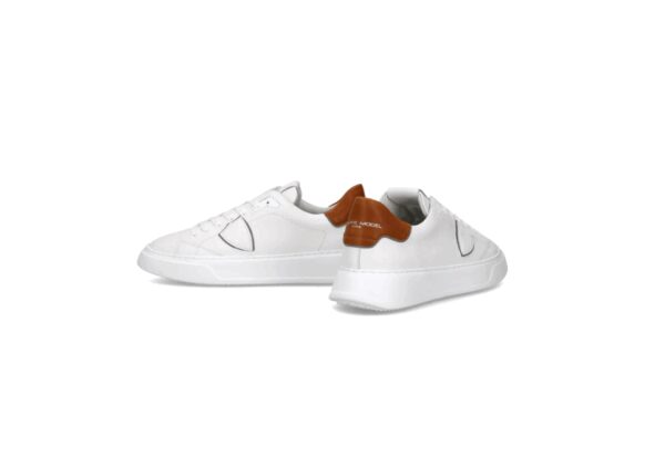 PHILIPPE MODEL – TEMPLE PELLE BIANCO  COGNAC