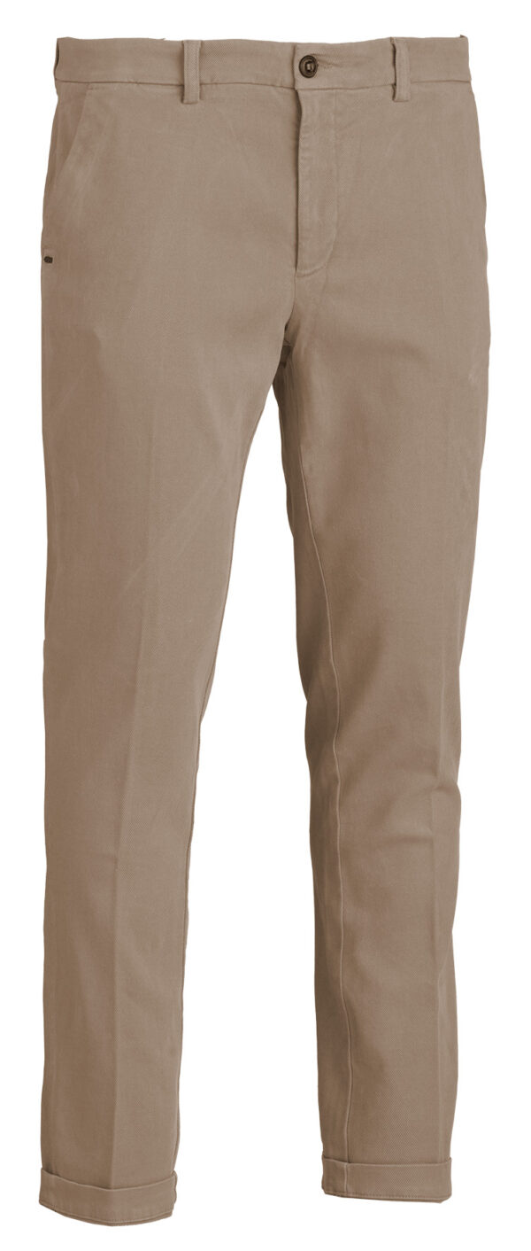 40 WEFT – PANTALONE DIAGONALE STUCCO