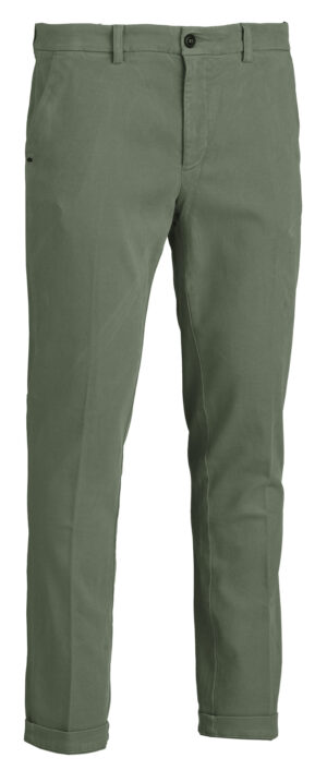 40 WEFT – PANTALONE DIAGONALE FANGO