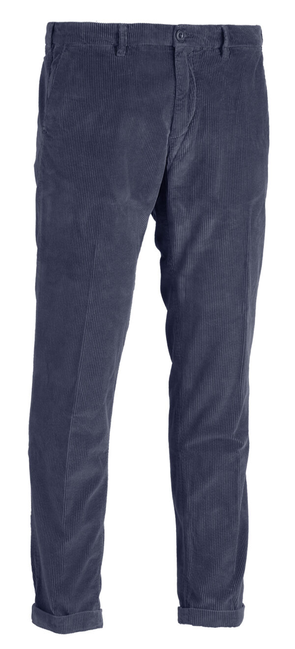 40 WEFT – PANTALONE VELLUTO BLU