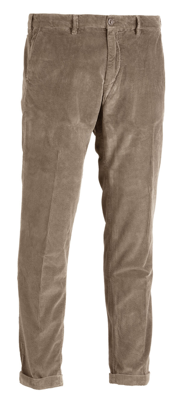 40 WEFT – PANTALONE VELLUTO SABBIA