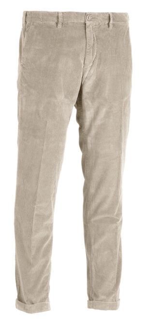 40 WEFT – PANTALONE VELLUTO PANNA
