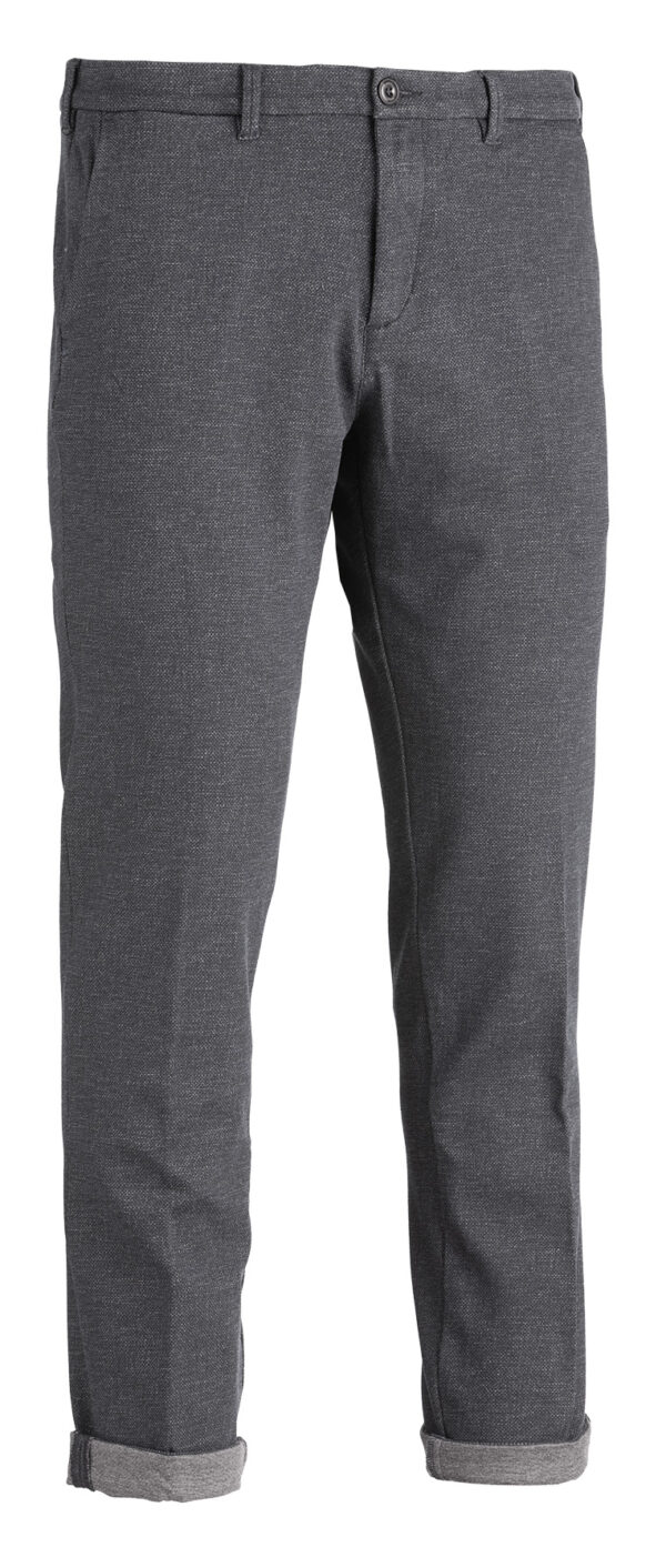 40 WEFT – PANTALONE PUNTINATO ANTRACITE
