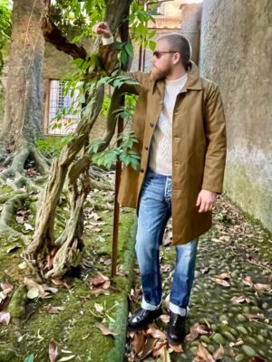 EAST HARBOUR SURPLUS – RAIN COAT KAKI