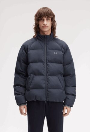 FRED PERRY – PADDED JACKET  BLU