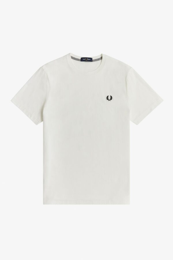FRED PERRY – T-SHIRT BASIC BIANCO
