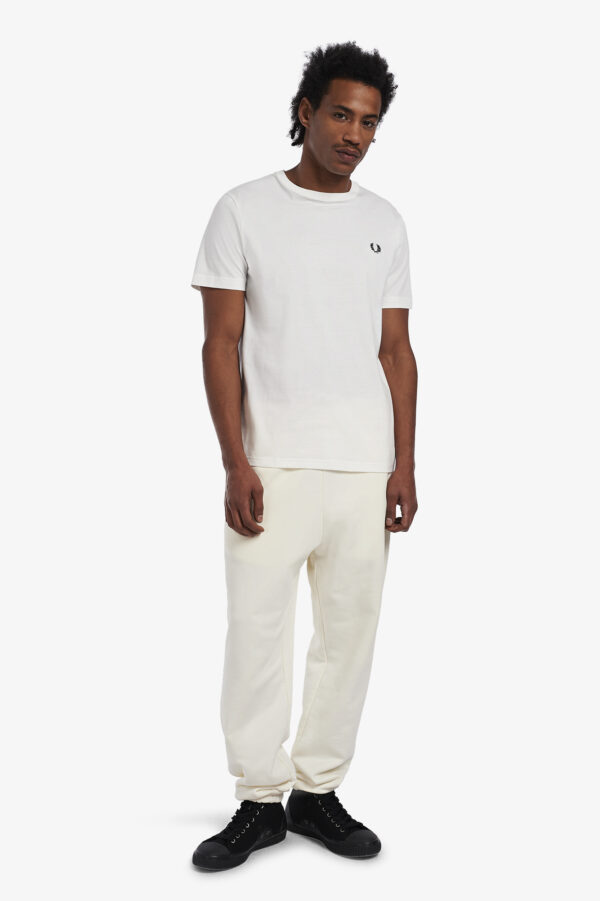 FRED PERRY – T-SHIRT BASIC BIANCO