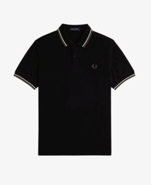 FRED PERRY – POLO M/M  NERO VERDE