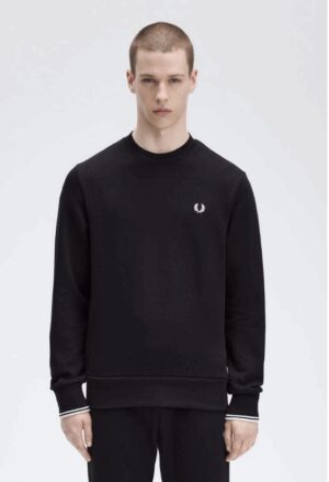 FRED PERRY – GIROCOLLO  NERO