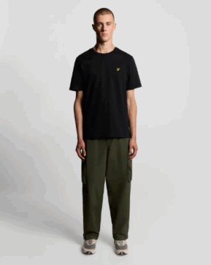 LYLE SCOTT – T-SHIRT BASIC  NERO