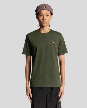 LYLE SCOTT – T-SHIRT BASIC  VERDE