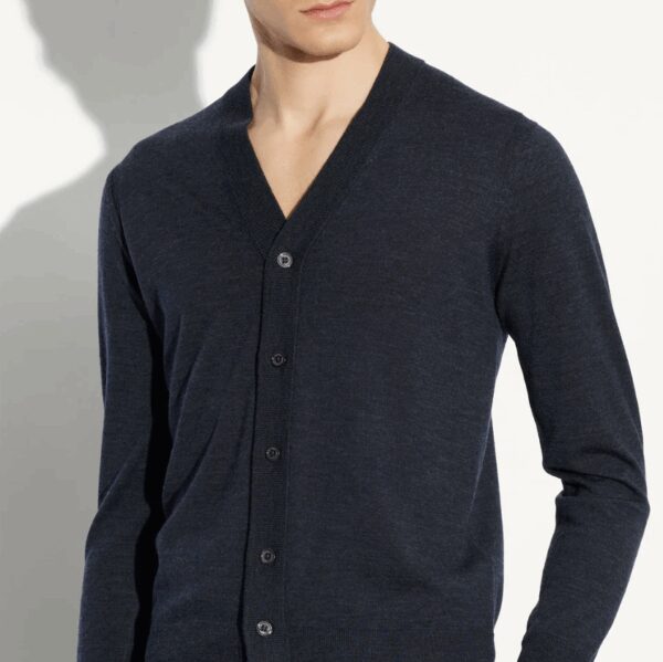 PAOLO PECORA MILANO – CARDIGAN ANTRACITE
