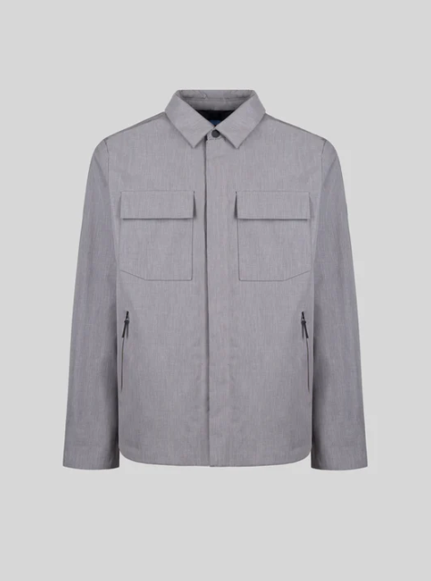 PEOPLE OF SHIBUYA - OVERSHIRT FLANELLA GRIGIO PEOPLE OF SHIBUYA – OVERSHIRT FLANELLA GRIGIO