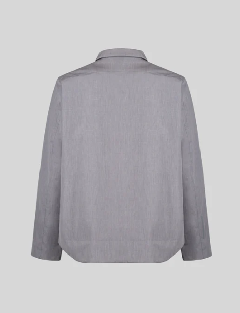 PEOPLE OF SHIBUYA - OVERSHIRT FLANELLA GRIGIO PEOPLE OF SHIBUYA – OVERSHIRT FLANELLA GRIGIO