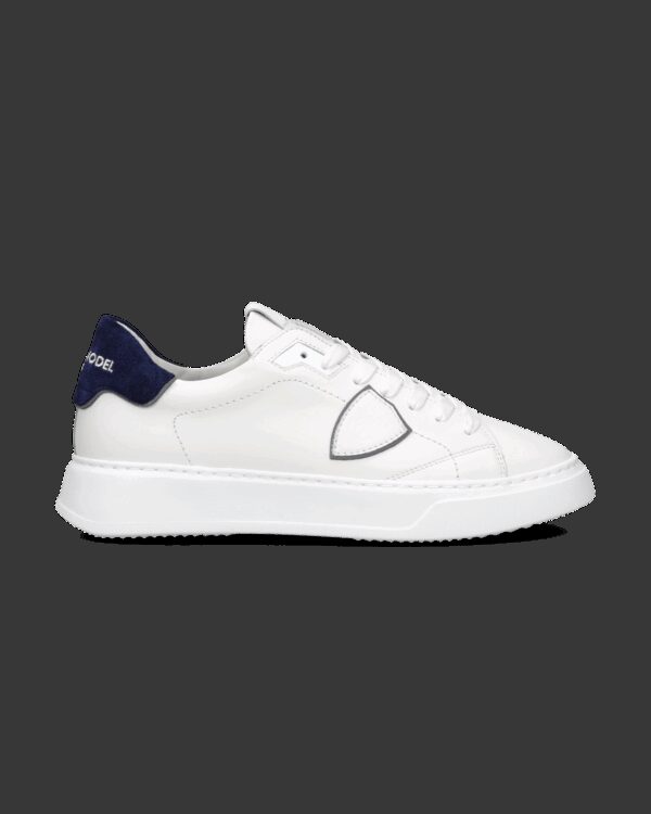 PHILIPPE MODEL – TEMPLE PELLE BIANCO BLU
