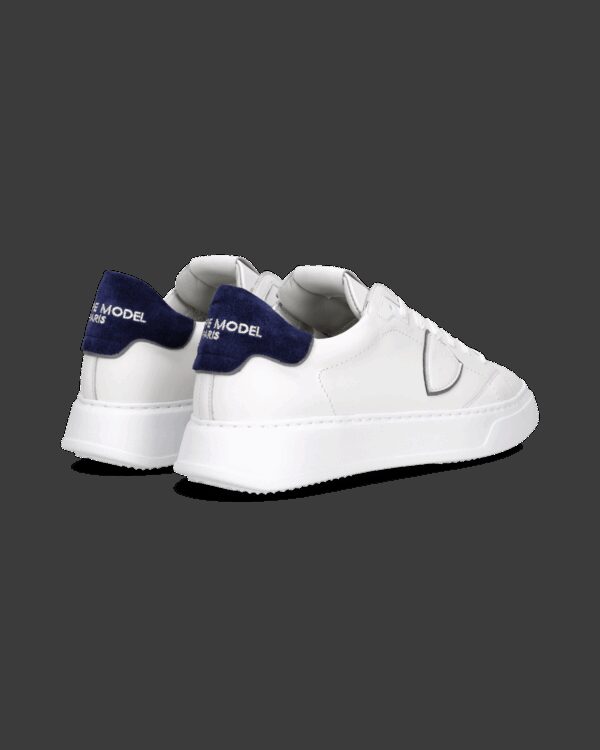 PHILIPPE MODEL – TEMPLE PELLE BIANCO BLU