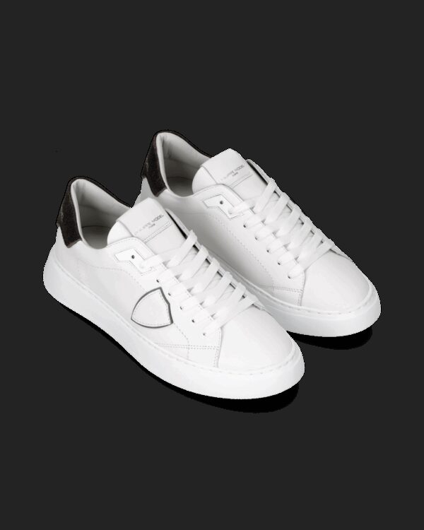 PHILIPPE MODEL – TEMPLE PELLE BIANCO MORO