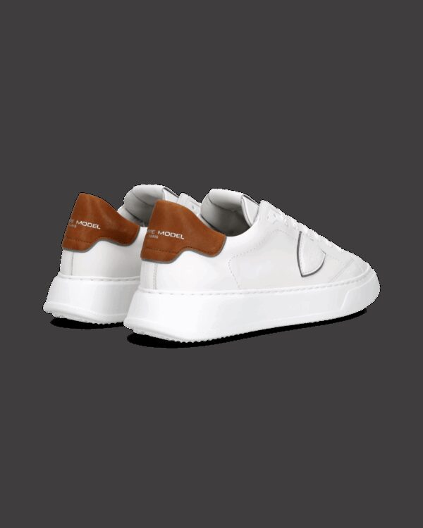 PHILIPPE MODEL – TEMPLE PELLE BIANCO  COGNAC