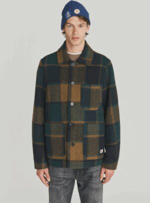 ROY ROGERS – OVERSHIRT CHECK BLU VERDE