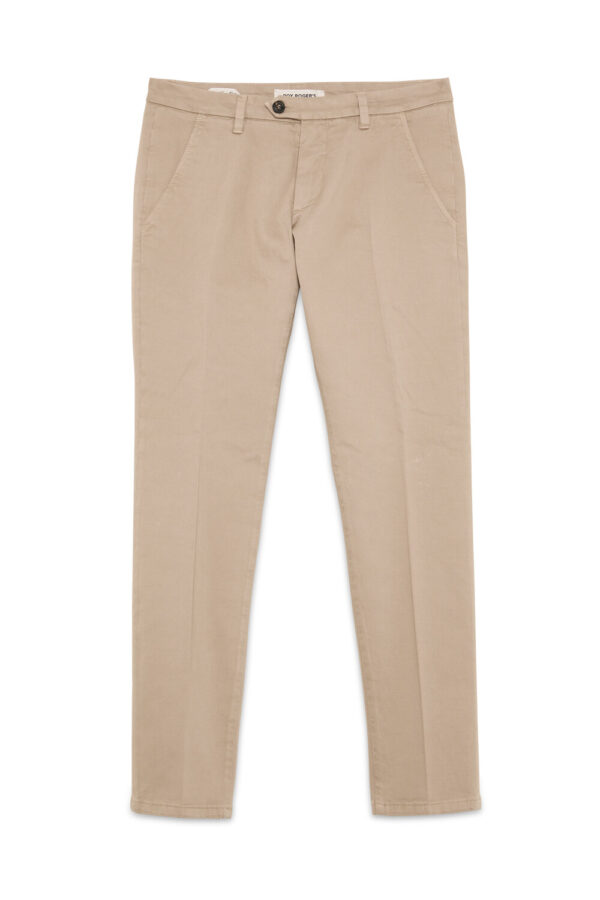ROY ROGERS – CHINO COTONE FANGO