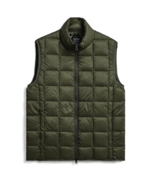 TAION – GILET ZIP VERDE