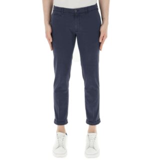 40 WEFT – CHINO COTONE BLU