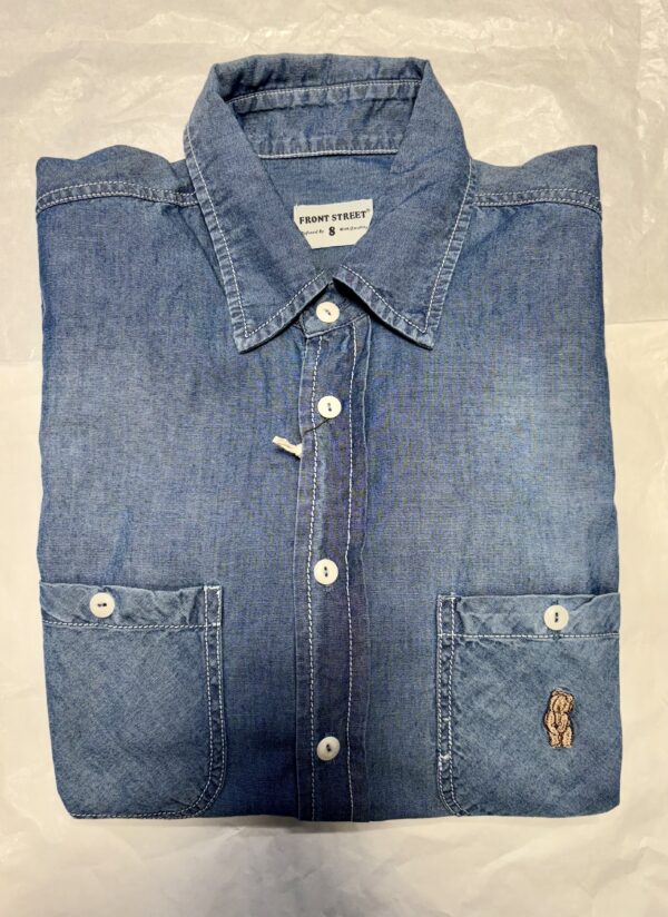 FRONT STREET 8 – CAMICIA TEXANA DENIM