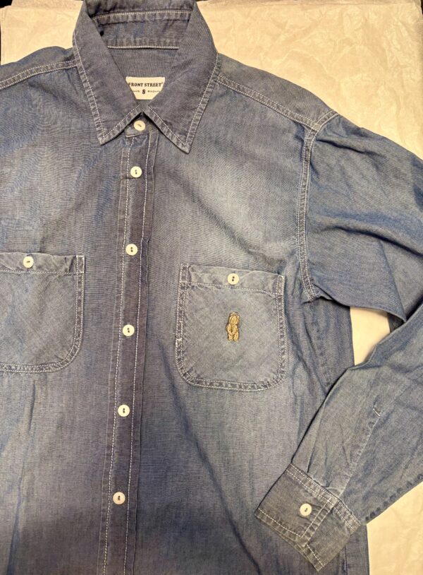 FRONT STREET 8 – CAMICIA TEXANA DENIM
