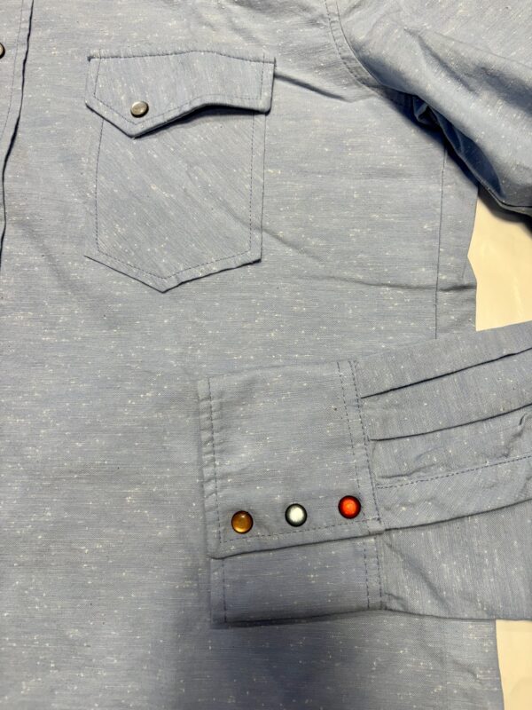 FRONT STREET 8 – CAMICIA MISTO CELESTE