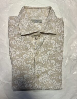GHR – CAMICIA STAMPA SABBIA
