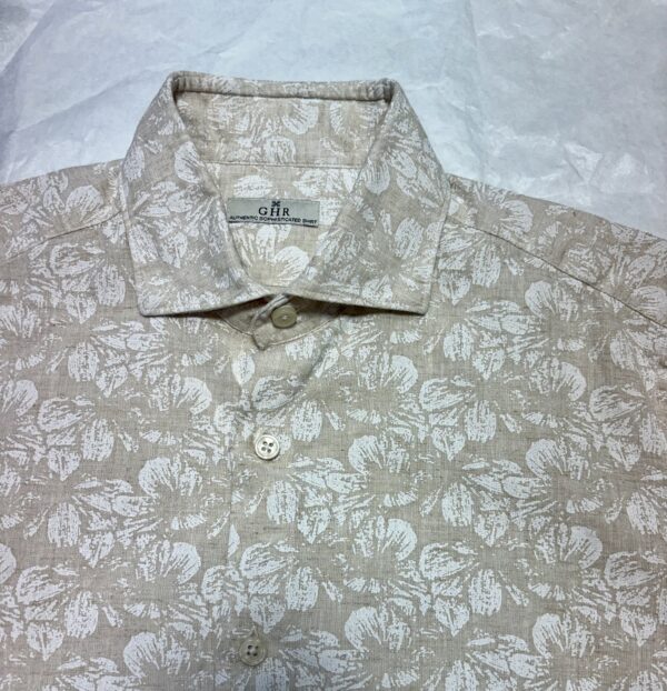 GHR – CAMICIA STAMPA SABBIA