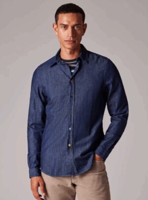 PAUL SMITH – CAMICIA CHAMBRY DENIM