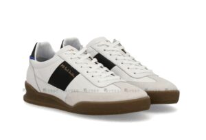 PAUL SMITH – SNEAKERS PELLE NERO BIANCO