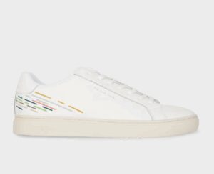 PAUL SMITH – SNEAKERS PELLE BIANCO