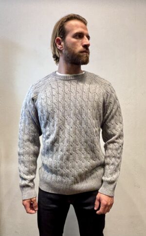 AMARANTO – GIRO TRECCE GRIGIO