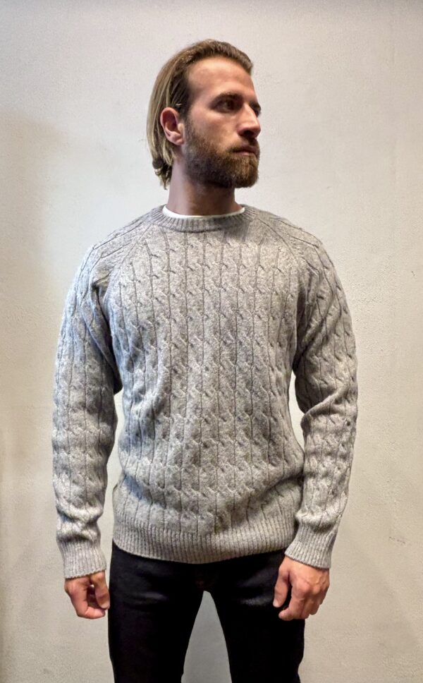 AMARANTO – GIRO TRECCE GRIGIO