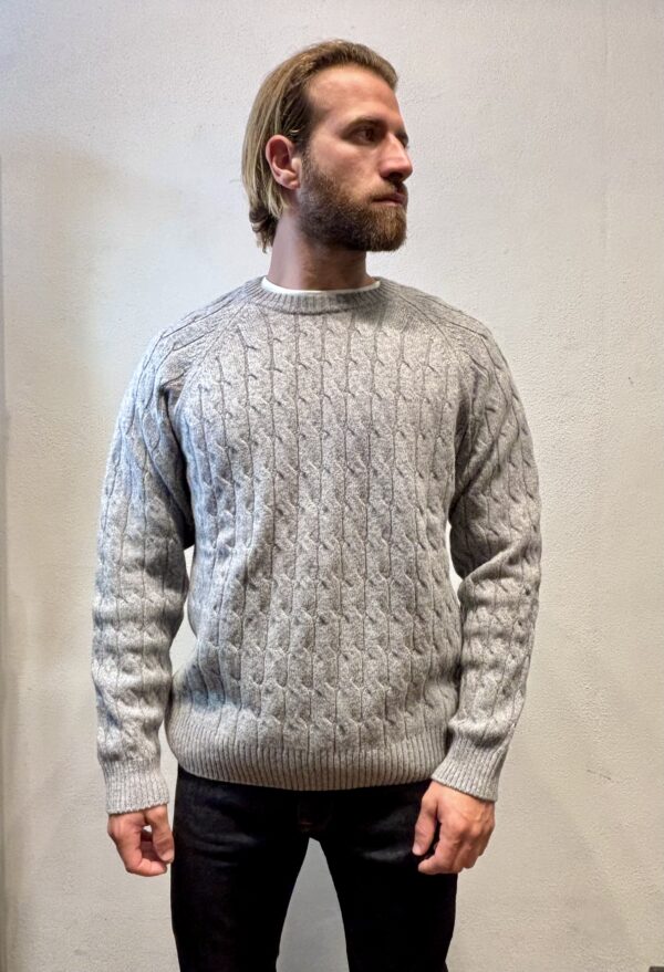AMARANTO – GIRO TRECCE GRIGIO