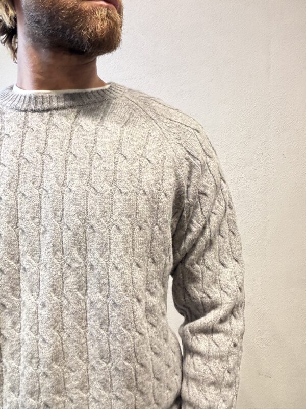 AMARANTO – GIRO TRECCE GRIGIO