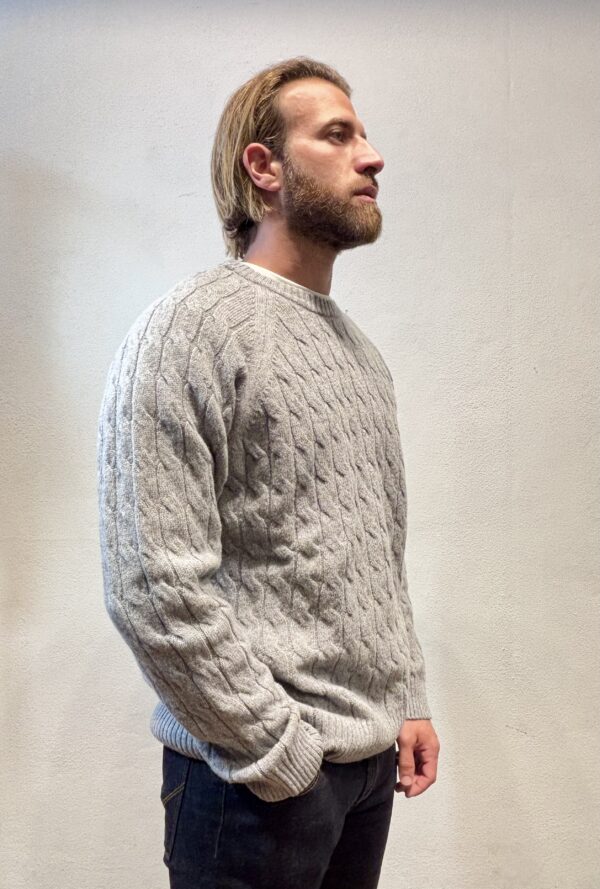 AMARANTO – GIRO TRECCE GRIGIO