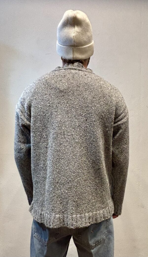 AMARANTO – GIRCOLLO MULINE GRIGIO