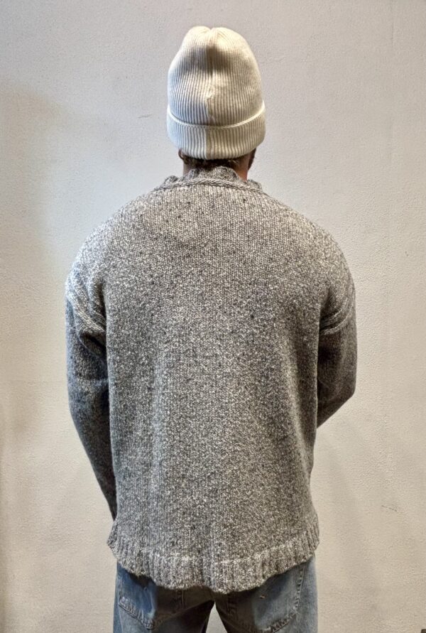 AMARANTO – GIRCOLLO MULINE GRIGIO