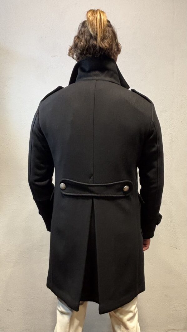 EN AVANCE – CAPPOTTO DOPPIO PETTO NERO