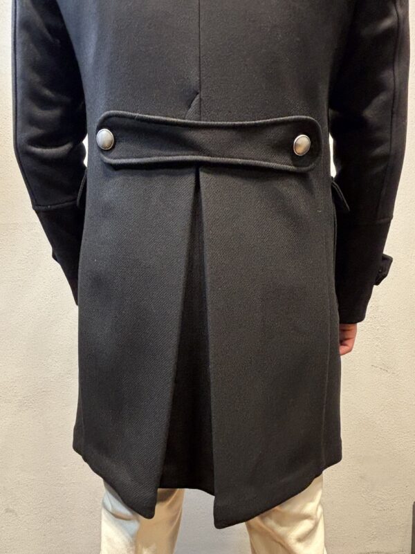 EN AVANCE – CAPPOTTO DOPPIO PETTO NERO