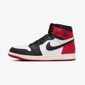 NIKE – JORDAN 1 BLACK TOE NERO